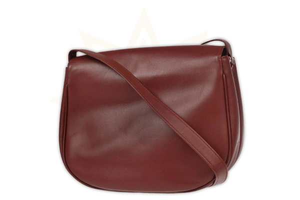 Cartier – Must de Cartier Saddle Bag in pelle bordeaux (Vintage Made in Italy)