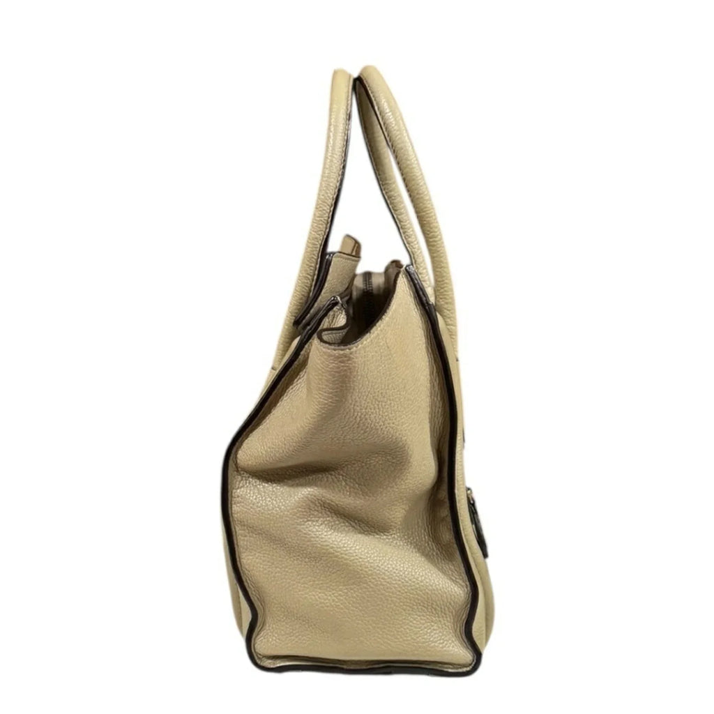 Céline Luggage Micro Tote – Pelle Beige