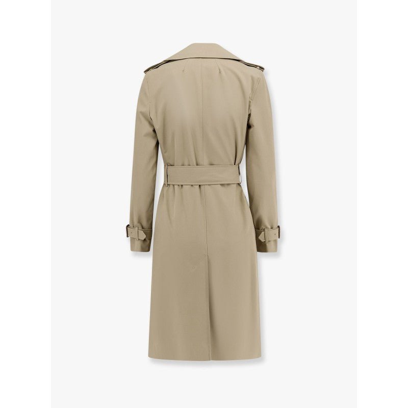 Burberry Trench Coat in Cotone Biologico – Beige