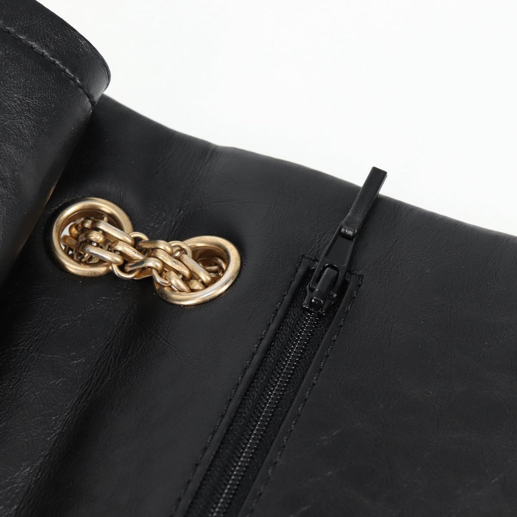 Chanel 2.55 – Pelle Nera – 28 cm