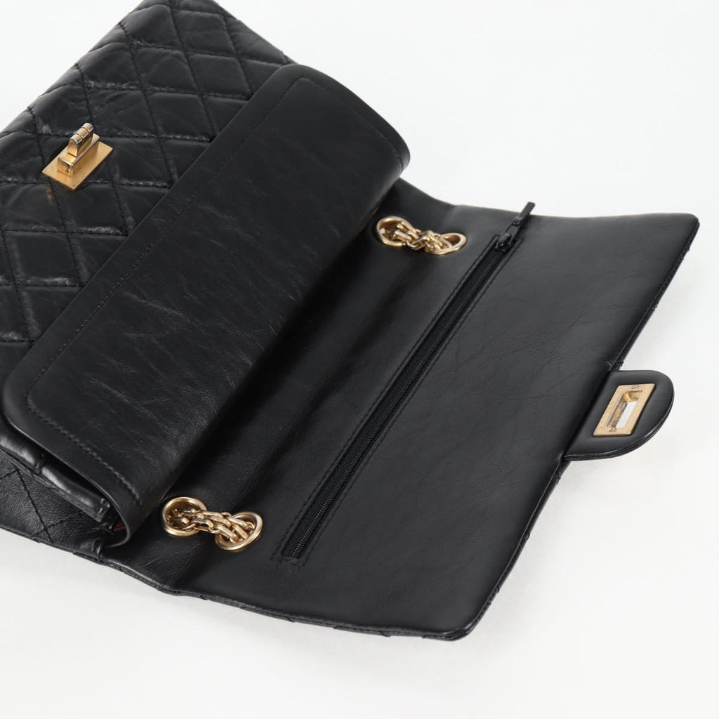 Chanel 2.55 – Pelle Nera – 28 cm