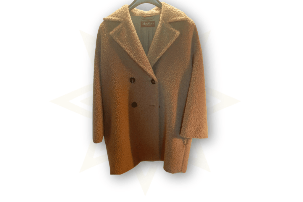 Cappotto Teddy Max Mara Studio in Alpaca e Lana Vergine - Taglia 36
