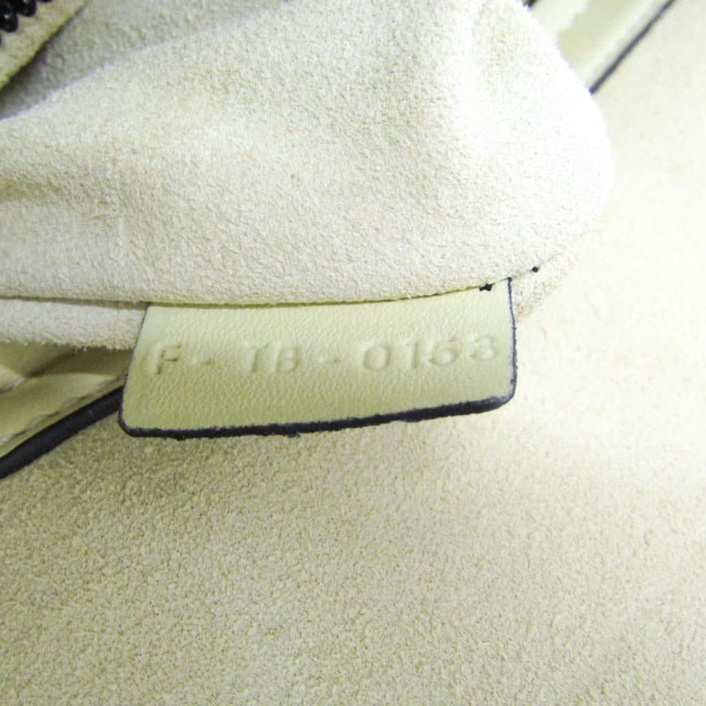 CELINE Luggage Micro Tote in pelle liscia avorio