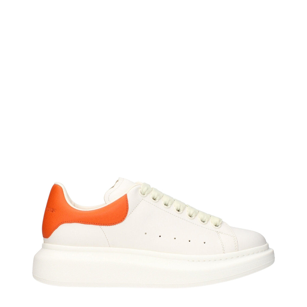 Alexander McQueen Oversize Sneakers – Bianco & Arancione – Uomo