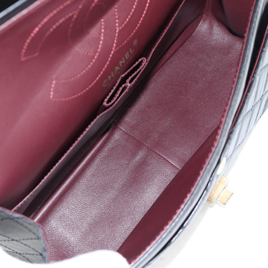 Chanel 2.55 – Pelle Nera – 28 cm