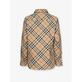 Burberry Camicia Check Cotton Beige – Taglia L – Nuova con Cartellino