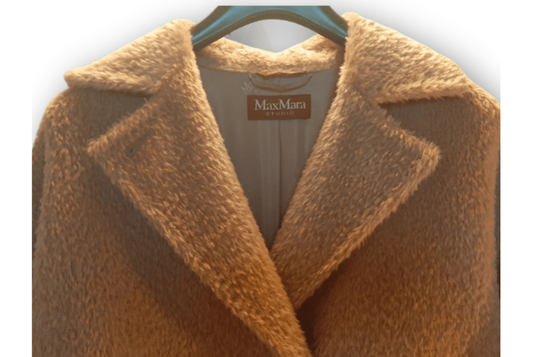 Cappotto Teddy Max Mara Studio in Alpaca e Lana Vergine - Taglia 36