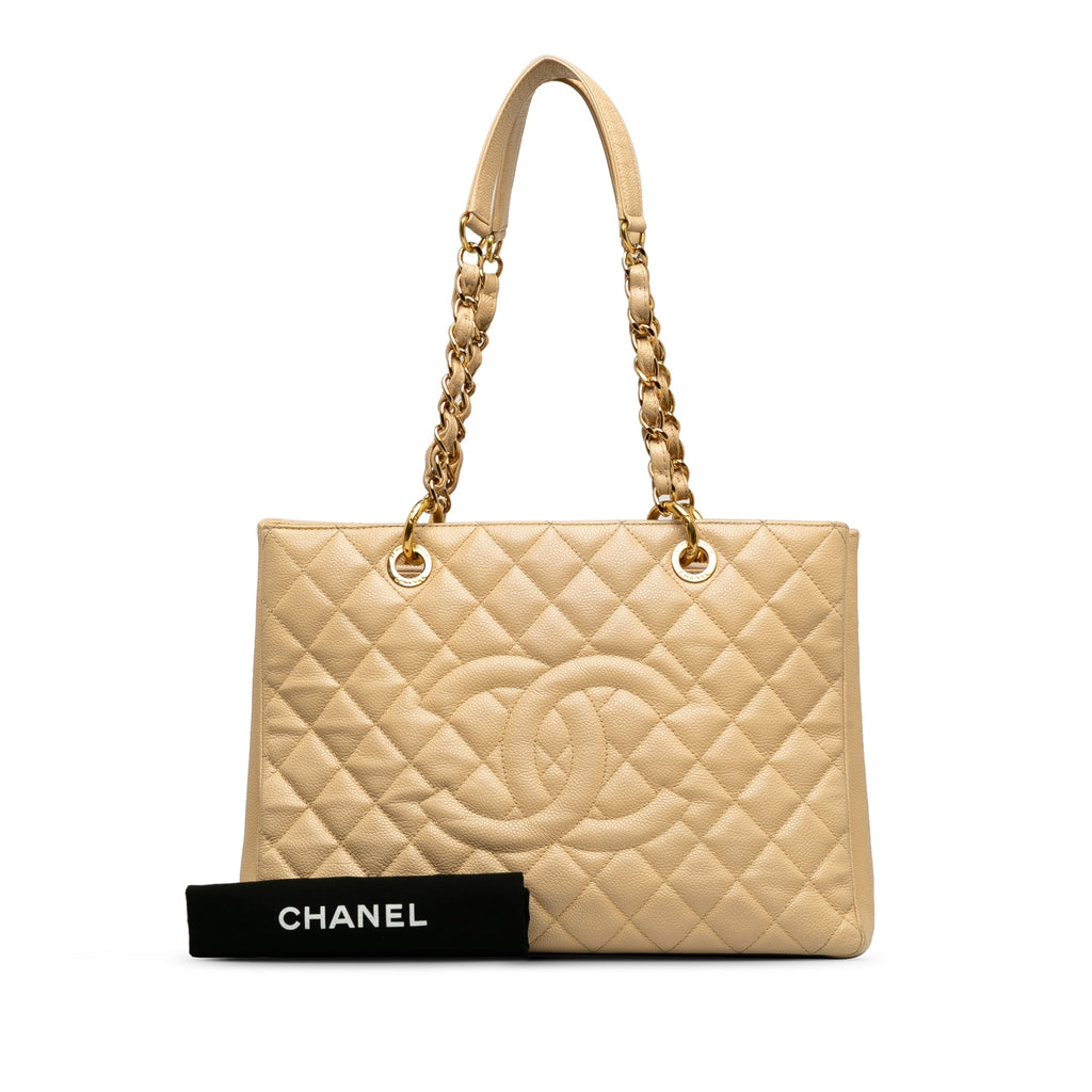Chanel Borsa shopping Caviar Grand