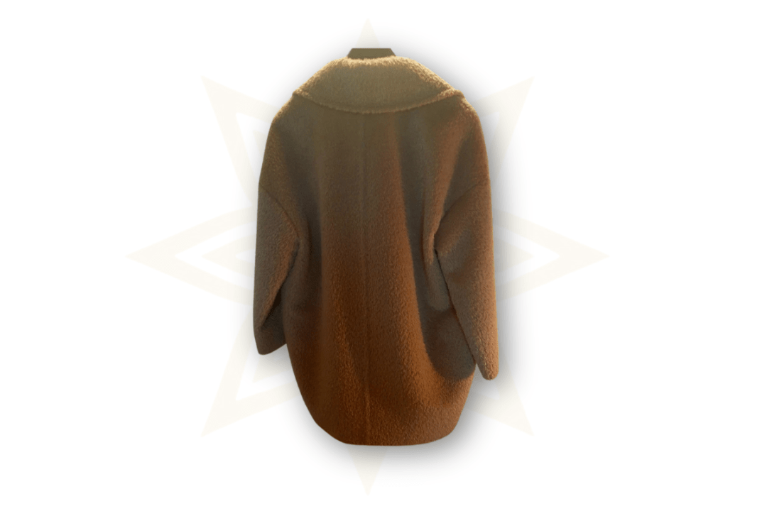Cappotto Teddy Max Mara Studio in Alpaca e Lana Vergine - Taglia 36