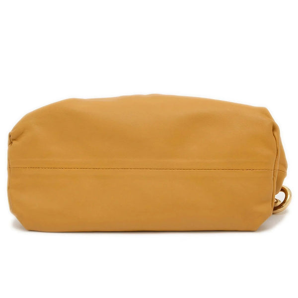 Bottega Veneta – The Chain Pouch in Pelle di Vitello Senape