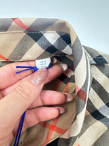 Burberry Camicia Check Cotton Beige – Taglia L – Nuova con Cartellino