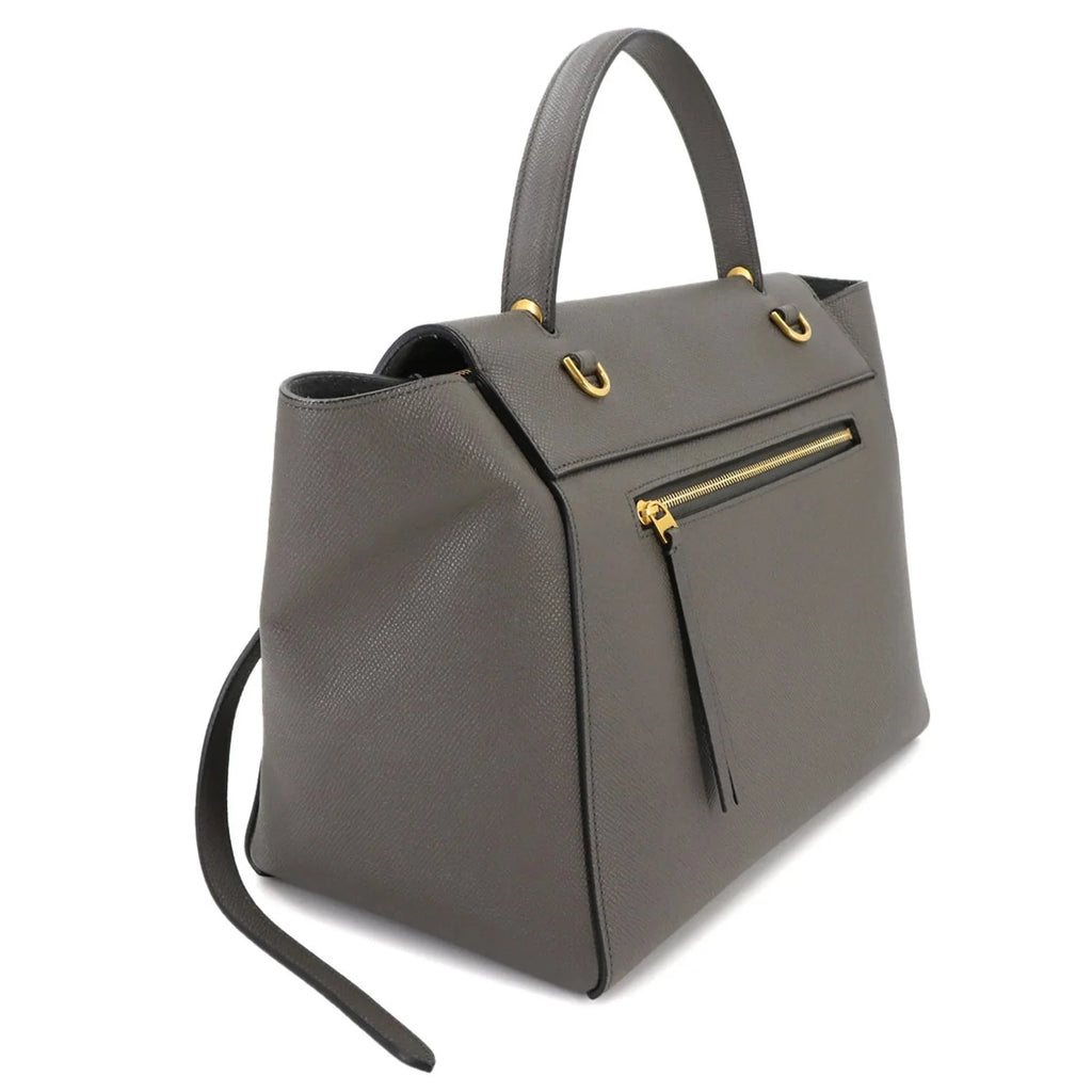 Céline Belt Bag Mini – Pelle Grigia